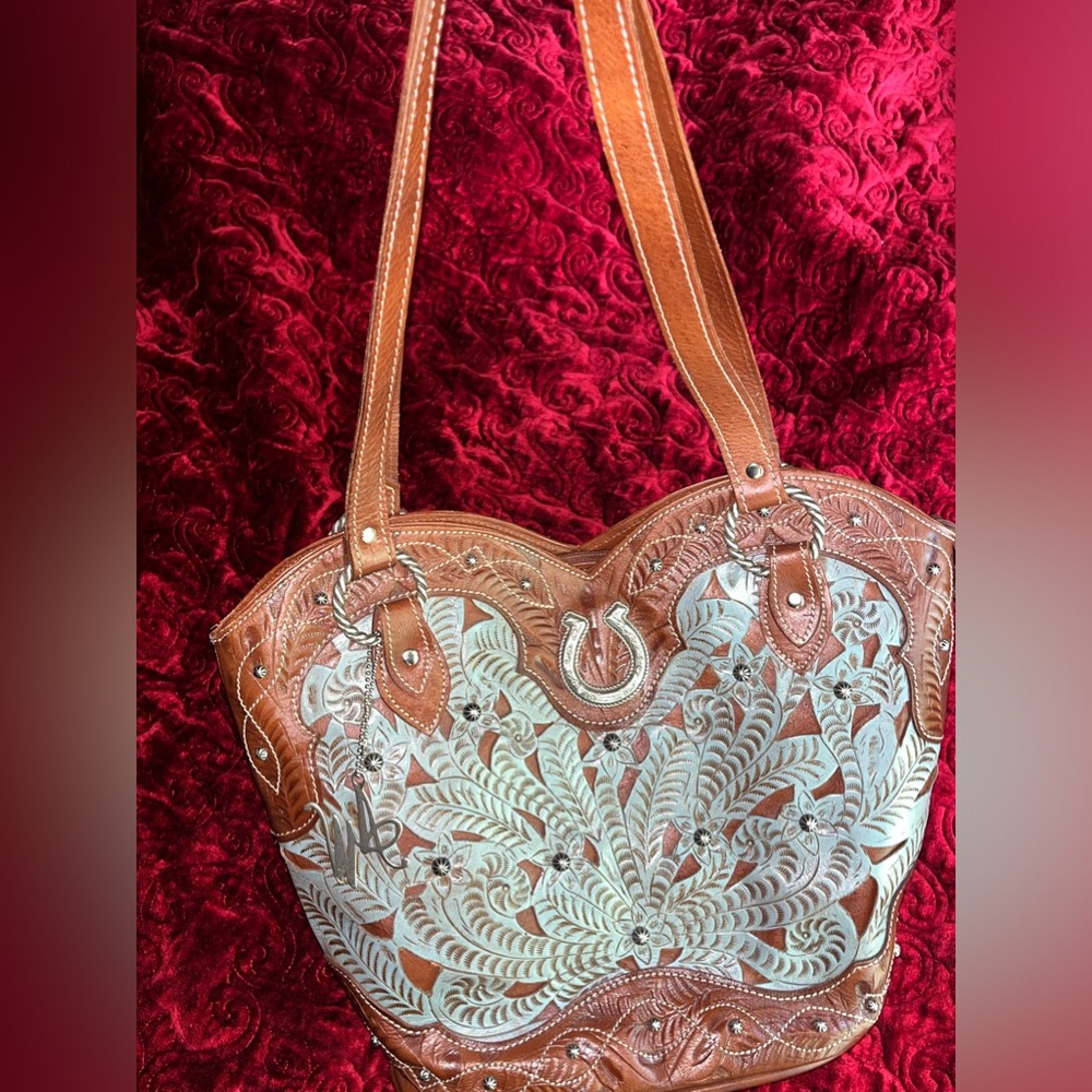 American West Genuine Leather Purse